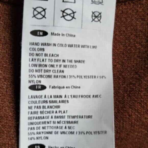 Joseph Ribkoff Animal Print Wide Leg High Waist Knit Pant Size Small - Picture 2 of 10